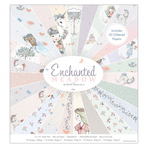 Paper Pad 12x12 - Enchanted Meadow